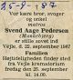 Svend Aage Pedersen